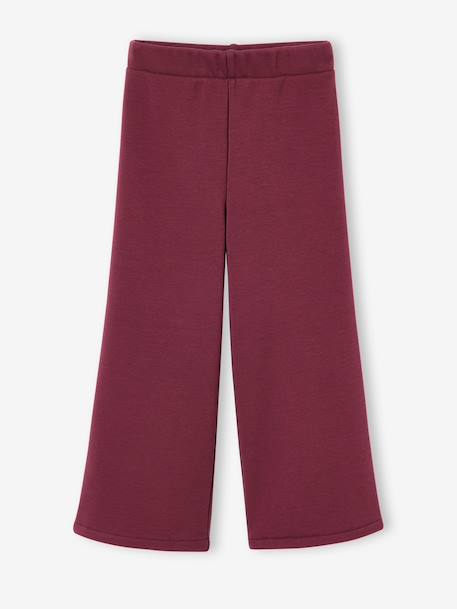 Legging fille large doublé maille polaire marine+prune+vert émeraude 6 - vertbaudet enfant 