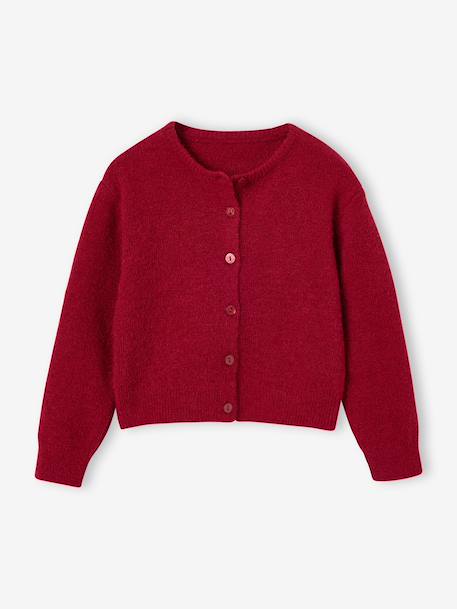 Gilet fille manches longues bleu+bordeaux+rose 4 - vertbaudet enfant 