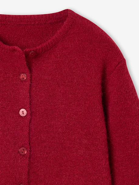 Gilet fille manches longues bleu+bordeaux+rose 6 - vertbaudet enfant 