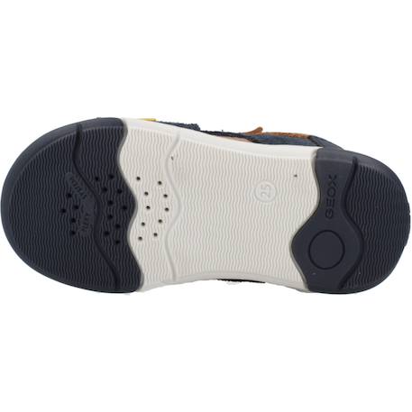 Sandales garçon modèle b sandal zapito boy Bleu c4152+Marron c5g4m 6 - vertbaudet enfant 