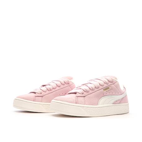 Baskets fille suede xl à lacets Rose 6 - vertbaudet enfant 