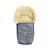 Chancelière pour siège auto en peau d'agneau EMMY anthracite+gingembre+gris clair chiné+kaki 11 - vertbaudet enfant 