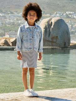 -Veste jean fille personnalisable