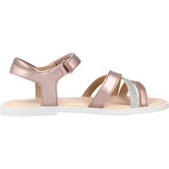 Chaussures-Sandales en cuir  à scratch