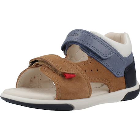 Sandales garçon modèle b sandal zapito boy Bleu c4152+Marron c5g4m 10 - vertbaudet enfant 