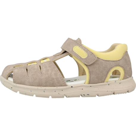 Sandale enfant textile croket Beige 400 2 - vertbaudet enfant 