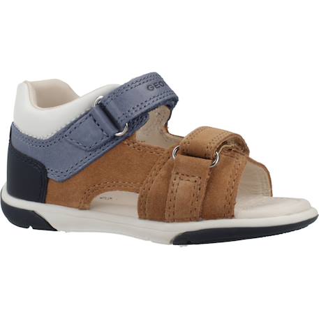Sandales garçon modèle b sandal zapito boy Bleu c4152+Marron c5g4m 11 - vertbaudet enfant 