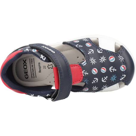 Sandales garçon modèle b sandal zapito boy Bleu c4277+Multicolore c0735 12 - vertbaudet enfant 