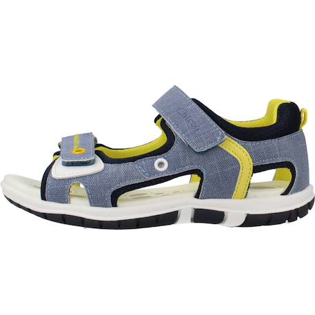 Sandale enfant textile fash Bleu 800+Bleu 860 8 - vertbaudet enfant 