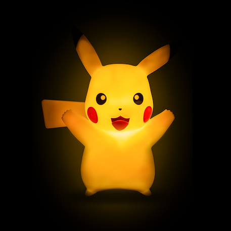 Veilleuse led pokémon figurine pikachu usb ou piles Jaune 3 - vertbaudet enfant 