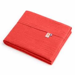 Linge de maison et décoration-Linge de lit enfant-Drap plat en gaze de coton bio blanc