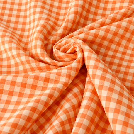Drap plat en gaze de coton bio blanc Fraise+Honey+Rose+Vert+Vichy 29 - vertbaudet enfant 
