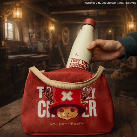 Sac repas tony tony chopper - one piece Rouge 2 - vertbaudet enfant 