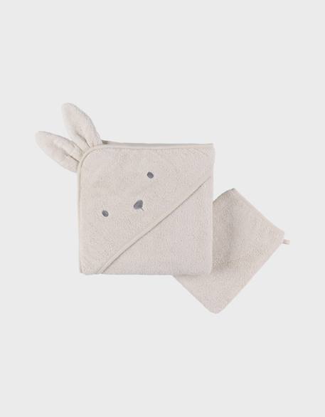 Cape de bain - moka Beige 2 - vertbaudet enfant 