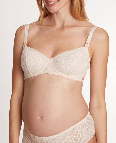 Soutien-gorge de grossesse et d'allaitement bliss Blush+Peche+Taupe 2 - vertbaudet enfant 