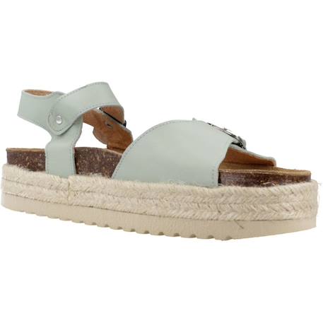 Sandales fille modèle marta Blanc blanco+Bleu jade+Bleu methanol+Brun clair mushroom+Jaune ocre+Rose rsntque 11 - vertbaudet enfant 
