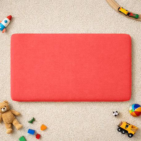 Drap housse en gaze de coton bio fraise Fraise+Honey+Rose+Vert+Vichy 5 - vertbaudet enfant 