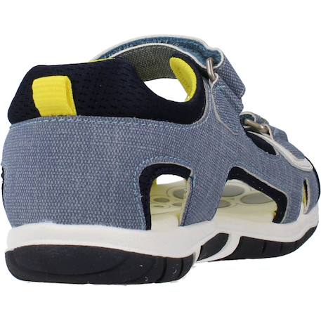 Sandale enfant textile fash Bleu 800+Bleu 860 9 - vertbaudet enfant 