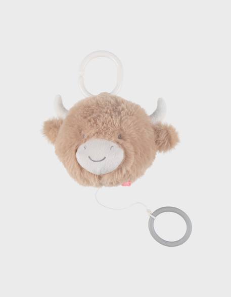 Peluche musicale fluffy en veloudoux® Beige 2 - vertbaudet enfant 