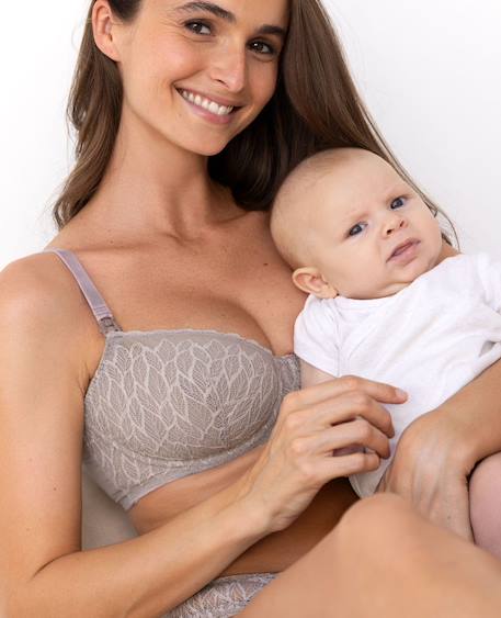 Soutien-gorge de grossesse et d'allaitement bliss Blush+Peche+Taupe 17 - vertbaudet enfant 