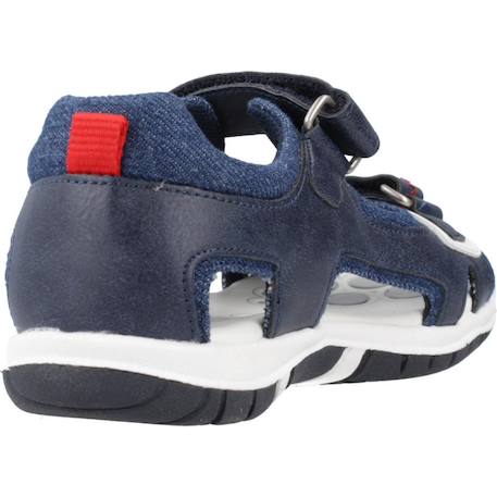 Sandale enfant textile fash Bleu 800+Bleu 860 3 - vertbaudet enfant 