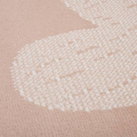 Tapis enfant motif cœurs et smileys design ludique et joyeux Rose 5 - vertbaudet enfant 