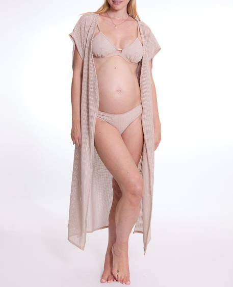 Caftan beachwear de maternité milos Beige+Noir 2 - vertbaudet enfant 