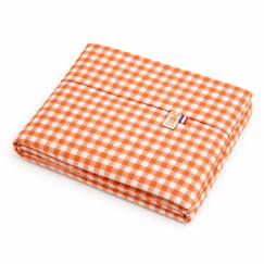 Linge de maison et décoration-Linge de lit enfant-Drap plat en gaze de coton bio blanc