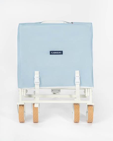 Chariot pliable tout terrain pour plage enfant Bleu 5 - vertbaudet enfant 