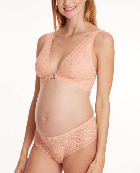Brassière de maternité et d'allaitement bliss Peche 2 - vertbaudet enfant 
