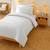 Drap housse en gaze de coton bio fraise Blanc+Fraise+Honey+Vert+Vichy 6 - vertbaudet enfant 