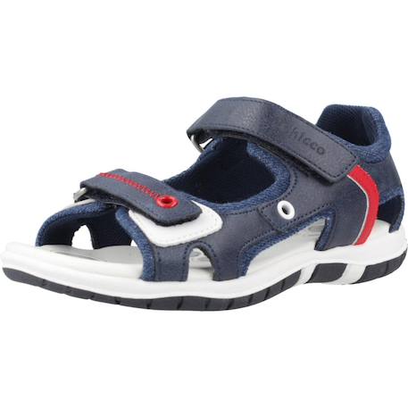 Sandale enfant textile fash Bleu 800+Bleu 860 4 - vertbaudet enfant 