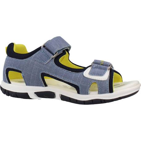 Sandale enfant textile fash Bleu 800+Bleu 860 11 - vertbaudet enfant 