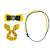 Set de 3 accessoires cheveux poufsouffle trendy - harry potter Jaune 1 - vertbaudet enfant 