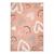 Tapis enfant motif cœurs et smileys design ludique et joyeux Rose 2 - vertbaudet enfant 