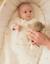 Couffin mousseline de coton bio Ecru 4 - vertbaudet enfant 