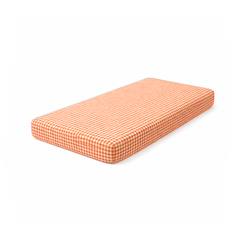 Linge de maison et décoration-Linge de lit enfant-Drap housse en gaze de coton bio fraise