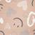 Tapis enfant motif cœurs et smileys design ludique et joyeux Rose 4 - vertbaudet enfant 