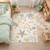 Tapis enfant lyn49 kid motifs ludiques étoiles et cœurs Crème 1 - vertbaudet enfant 