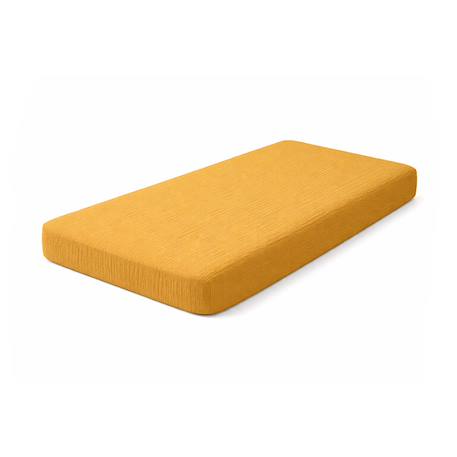 Drap housse en gaze de coton bio fraise Fraise+Honey+Rose+Vert+Vichy 7 - vertbaudet enfant 