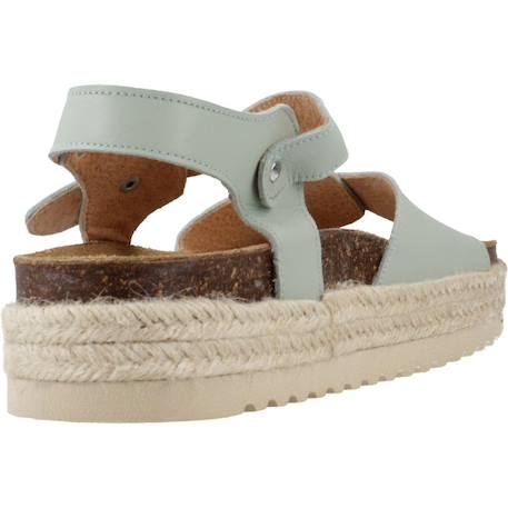 Sandales fille modèle marta Blanc blanco+Bleu jade+Bleu methanol+Brun clair mushroom+Jaune ocre+Rose rsntque 9 - vertbaudet enfant 