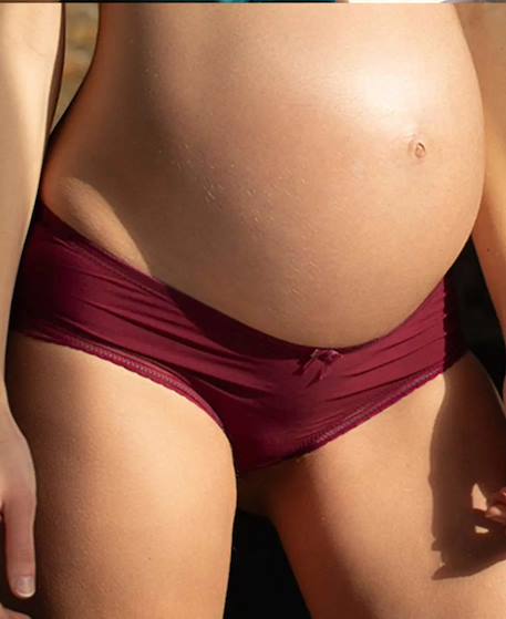 Shorty de grossesse milk Blush+Bordeaux+Noir+Vert 4 - vertbaudet enfant 