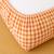 Drap housse en gaze de coton bio fraise Fraise+Honey+Rose+Vert+Vichy 29 - vertbaudet enfant 