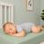 Drap housse en gaze de coton bio fraise Fraise+Honey+Rose+Vert+Vichy 24 - vertbaudet enfant 