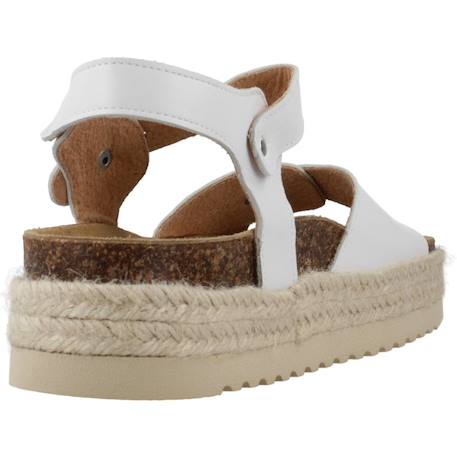 Sandales fille modèle marta Blanc blanco+Bleu jade+Bleu methanol+Brun clair mushroom+Jaune ocre+Rose rsntque 3 - vertbaudet enfant 