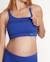 Brassière de sport de grossesse et d'allaitement woma Bleu electrique+Prune 2 - vertbaudet enfant 