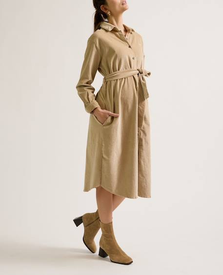 Robe de maternité jude Kaki+Noisette 8 - vertbaudet enfant 