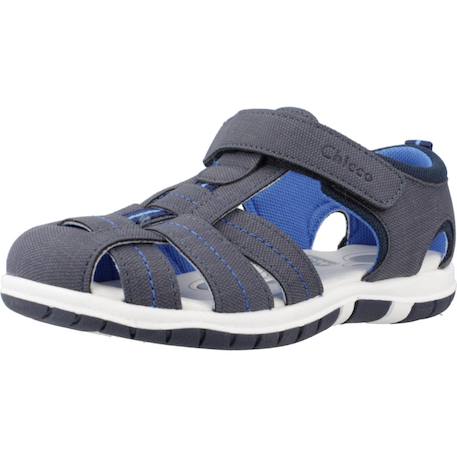 Sandale bébé synthétique fado Bleu 800+Bleu 810+Bleu 820 16 - vertbaudet enfant 