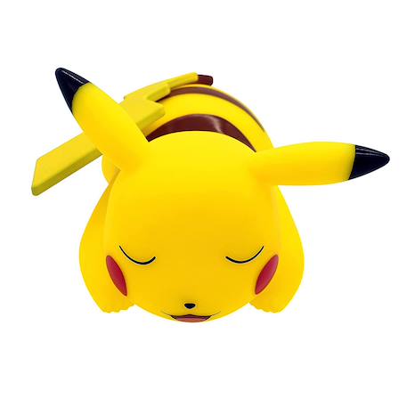 Veilleuse led pokémon figurine pikachu endormi Jaune 3 - vertbaudet enfant 