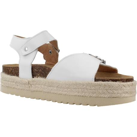 Sandales fille modèle marta Blanc blanco+Bleu jade+Bleu methanol+Brun clair mushroom+Jaune ocre+Rose rsntque 5 - vertbaudet enfant 